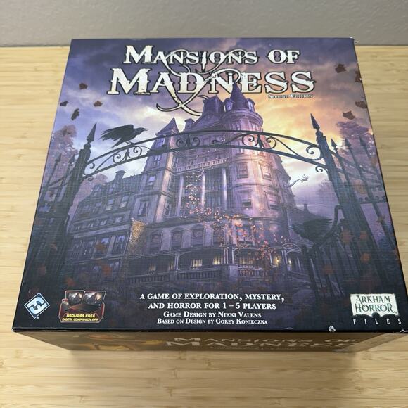 Mansions of Madness 2nd Edition, Complete. Pre-owned - Picture 1 of 4